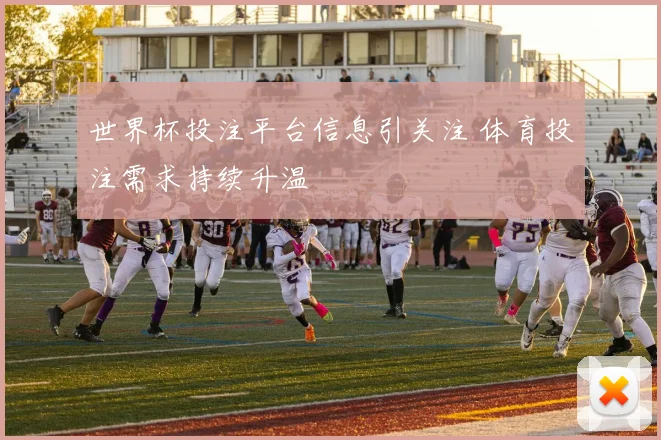 世界杯投注平台信息引关注 体育投注需求持续升温