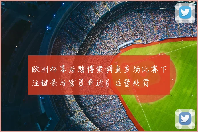 欧洲杯幕后赌博案调查多场比赛下注链条与官员牵连引监管处罚